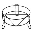 Suporte para Lixeira Simples Preto - Ideal para Banheiros Elegantes e Funcionais