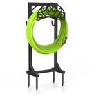 Suporte para mangueira de jardim Patiobay, autoportante, capacidade para 46 m