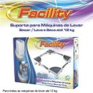 Suporte Para Máquina De Lavar / Secar Até 12kg - Facility