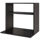 Suporte para Micro-ondas com Nichos 60 cm Laura Preto Suporte para Micro-ondas com Nichos 60 cm Laura Preto