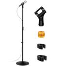 Suporte para microfone InnoGear, pacote com 2 unidades, piso com base pesada