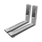Suporte para Microondas de Parede Multiuso - Prata - Aquário