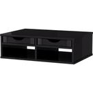 Suporte para Monitor 2GAVETAS Impressora BLACK