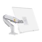 Suporte Para Monitor De Mesa Com Pistão a Gás 17 a 32" Branco NB F80-XE