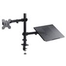 Suporte para monitor e notebook com articulacao dupla - smn500