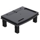 Suporte para Monitor e Notebook com Porta Celular Até 40kg Ergonômico 3 em 1 e Organizador de Mesa