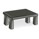 Suporte para Monitor Quadrado 4 Níveis de Altura Preto