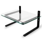 Suporte para Monitor Reliza Office - Base de Vidro - Preto