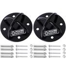 Suporte para montagem em parede e teto POWER GUIDANCE Black (conjunto de 2)