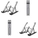 Suporte para Notebook Ajustável Dobrável Feito com Metal+ABS Suporte para Notebook Ajustável Dobrável Feito com Metal+ABS