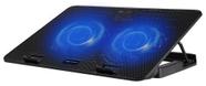 Suporte para Notebook C3 Tech - até 15.6 - com LED - 5 Níveis de Altura - 2 Portas USB - NBC-50BK