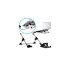 Suporte para notebook g4 mutabis regulável ergonômico cromado Suporte para notebook g4 mutabis regulável ergonômico cromado