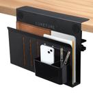 Suporte para notebook LUKETURE em aço para mesa com porta-canetas Suporte para notebook LUKETURE em aço para mesa com porta-canetas