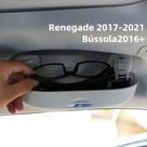 Suporte para Óculos de Sol Jeep Compass/Renegade (2016-2021) - Caixa de Armazenamento
