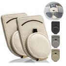 Suporte para óculos de sol Sufilux Car Viseira Leather Bege (2 unidades)