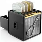Suporte para palhetas de guitarra com design de amplificador HOTCAN (preto) Suporte para palhetas de guitarra com design de amplificador HOTCAN (preto)