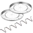 Suporte para Panela de Pressão Turbokey 23,5 cm Aço Inoxidável 2 Unidades