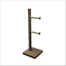 Suporte para Papel 47,9x15,5x15,5cm Bege/Champagne Cris Metal