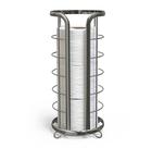 Suporte para papel higiênico Brookstone Chrome Freestanding Mega Roll