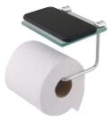 Suporte Para Papel Higiênico Com Prateleira Para Celular