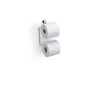 Suporte para papel higiénico duplo para caixa acoplada arthi