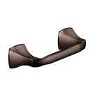 Suporte para papel higiênico Moen Voss Double Post Bronze polido a óleo