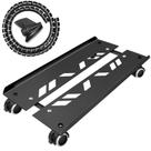 Suporte para PC Seloom Computer Tower com rodas giratórias de aço