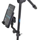 Suporte para Pedestal Microfone c/ Clamp Celular Ask C13
