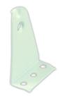 Suporte para Persiana Mini Furado JR Products 81625 Branco