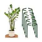 Suporte Para Plantas De Interior: Estrutura De Haste Semicircular Fixa (4 Peças) Para Arranjo Em