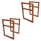 Suporte para Prateleira Milazzo 25cm Design Industrial Kit com 4 Cobre Suporte para Prateleira Milazzo 25cm Design Industrial Kit com 4 Cobre