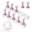 Suporte para Prática de Unhas Makartt com Fita Adesiva
