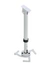 Suporte para projetor teto inclinado tubo de 50 a 75cm até 10 kg