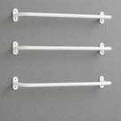 Suporte Para Roupa 70cm Aço Reforçado-3peças Closet/parede