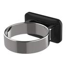 Suporte para secador de cabelo RAIKEDR Bathroom Wall Mount Silver + Black