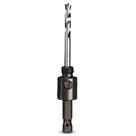Suporte para serra copo de 14 a 30 mm com encaixe sextavado 3/8" - A1