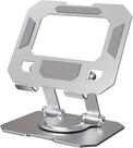 Suporte para Tablet em Aço Metal Portátil Articulado Base Rotativa 360 Ajustável Antiderrapante