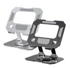 Suporte para Tablet em Aço Metal Portátil Articulado Base Rotativa 360º Ajustável Antiderrapante