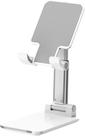 Suporte Para Tablet Telefone Ajustável Dobrável Suporte De Mesa Branco MS214