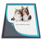 Suporte para Tapete Higiênico de Cachorro Ondware de Silicone 61x61 cm à Prova de Vazamentos