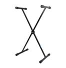 Suporte Para Teclado Preto Cromado Tripe 1m