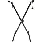 Suporte para Teclado ST300 Ajustável com Estrutura de Barra Dupla Preto Hayonik Suporte para Teclado ST300 Ajustável com Estrutura de Barra Dupla Preto Hayonik