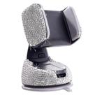 Suporte para telefone de carro Bling Rhinestone Windshield Dashboard Suporte para telefone de carro Bling Rhinestone Windshield Dashboard