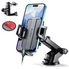 Suporte para telefone de carro SUUSON 3 em 1 Suction Mount preto