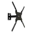 Suporte Para Televisão Articulado Parede Preto Universal 23 A 55 Polegadas Resistente CS0030A Casa do Suporte