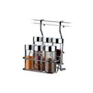 Suporte para Temperos e Condimentos 7 Peças Linha Bella Cucina Future Suporte para Temperos e Condimentos 7 Peças Linha Bella Cucina Future
