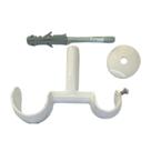 Suporte Para Teto Duplo 19/28mm Para Varão Comum - 1 Unidade