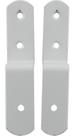 Suporte Para Tranca Porta Branco Zamar 24041 Suporte Para Tranca Porta Branco Zamar 24041