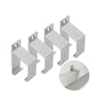 Suporte Para Trilho de Porta de Correr 35 X 35 Mm Natural 4 Peças
