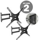 Suporte para TV Articulado de Parede 32 a 55 Polegadas Compatível com Smart TV Até 22kg